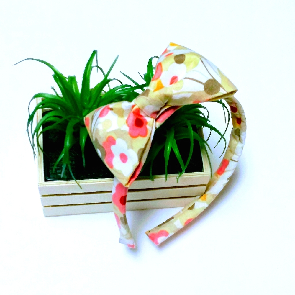 Girls Interchangeable Hard Headband/fabric…